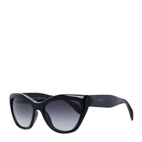 PRADA Acetate Poeme Sunglasses SPR 02Q Black